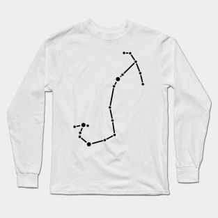 Star Pattern - Scorpio (Black) _010 Long Sleeve T-Shirt